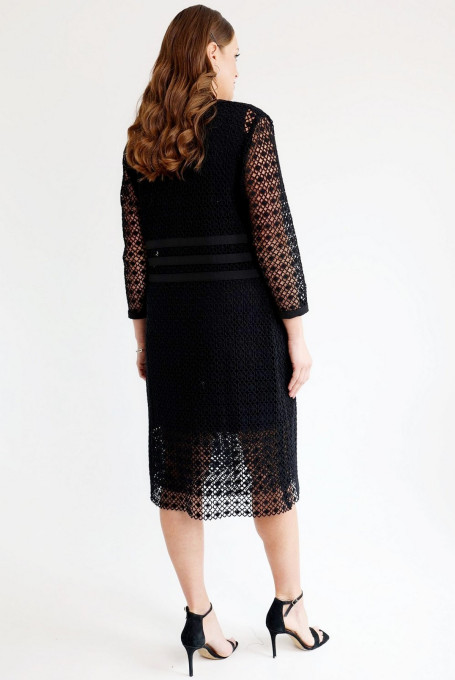 Костюм с платьем  22-784-l