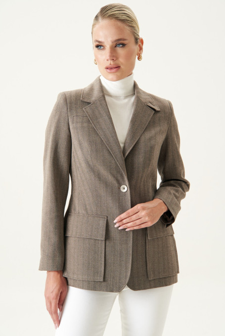 Жакет (пиджак) классический 24-397-l