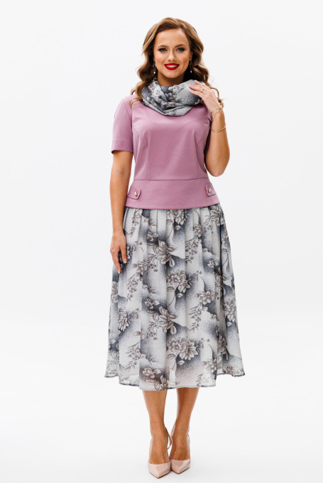 Костюм с юбкой 24-395-3