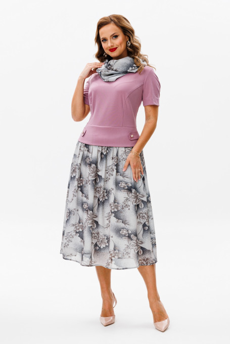 Костюм с юбкой 24-395-3