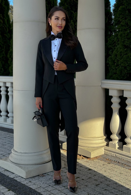 Черный женский фрак 22-741-1