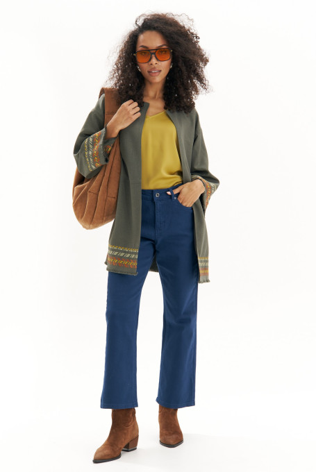 Кардиган женский с вышивкой 22-879-2