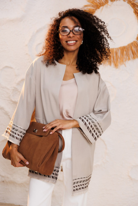 Кардиган женский с вышивкой 22-879-3