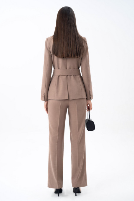 Женский строгий брючный костюм двойка 23-226-3