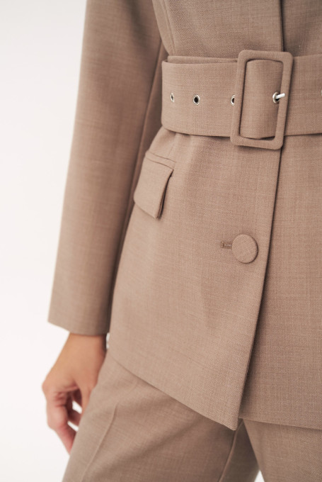 Женский строгий брючный костюм двойка 23-226-3