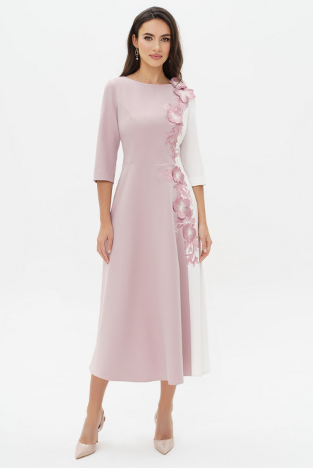 Нарядное платье с вышивкой 24-310-2