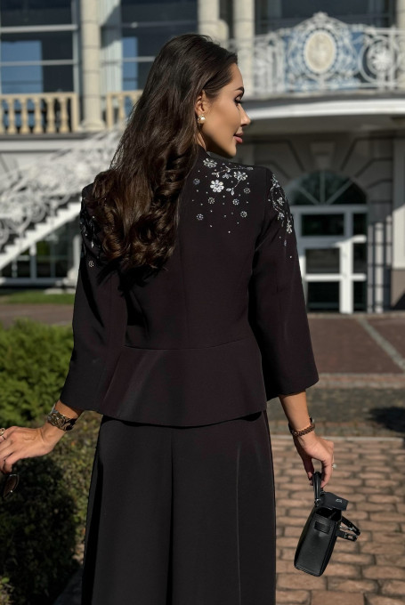 Костюм с платьем 24-346-5