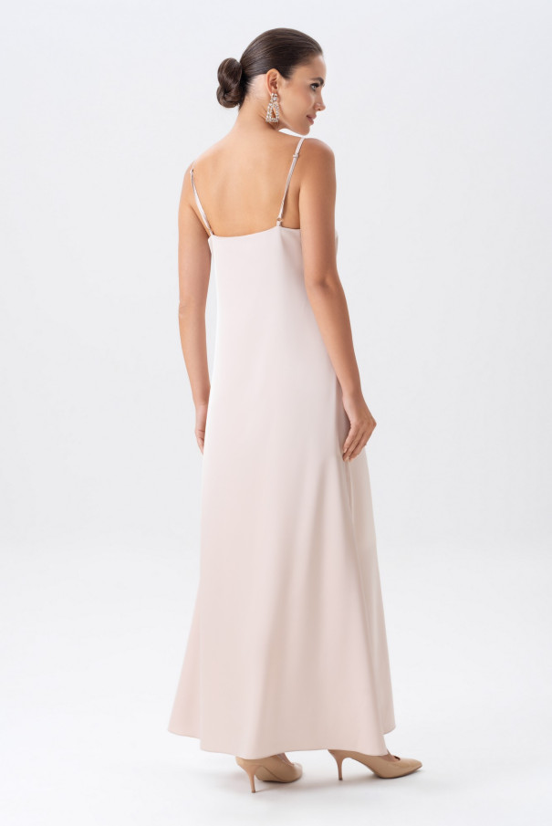 Нарядный женский костюм с длинным платьем URS / ЮРС