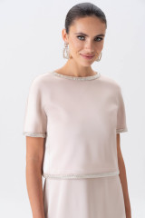 Нарядный женский костюм с длинным платьем URS / ЮРС