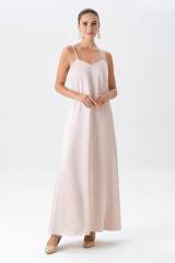 Нарядный женский костюм с длинным платьем URS / ЮРС