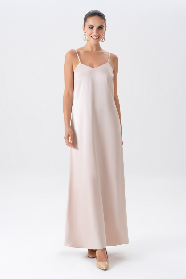 Нарядный женский костюм с длинным платьем URS / ЮРС