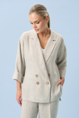 Костюм женский льняной брючный URS ЮРС