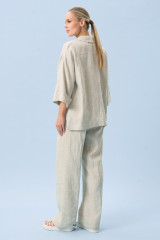 Костюм женский льняной брючный URS ЮРС