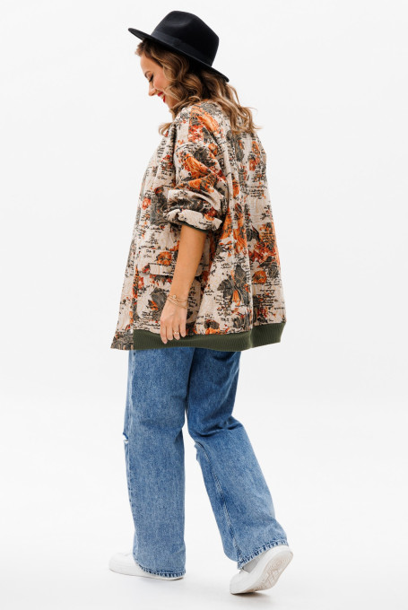 Куртка-бомбер 24-387-1