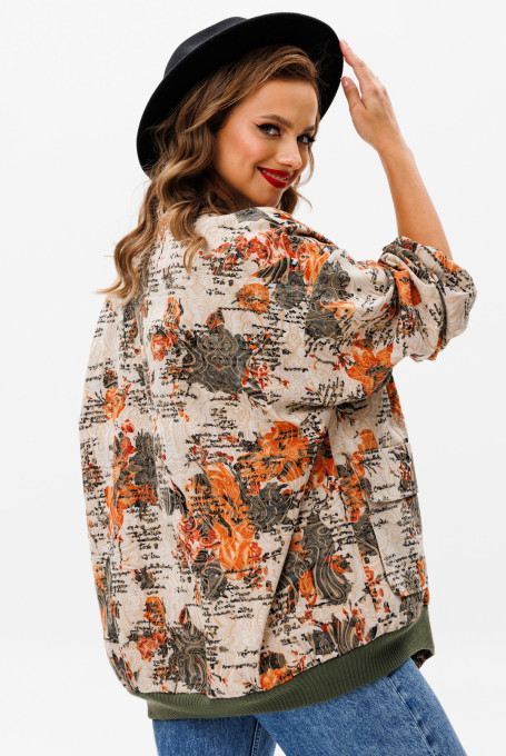 Куртка-бомбер 24-387-1