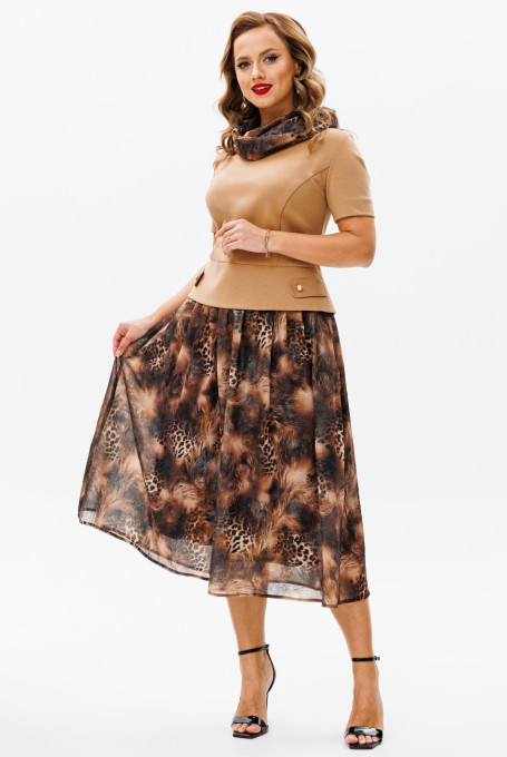 Костюм с юбкой 24-395-1 