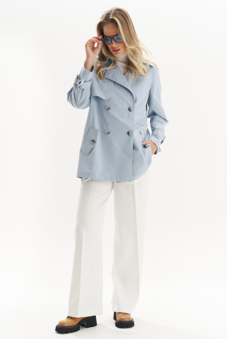 Плащ укороченный 24-409-1