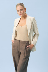 Брюки льняные женские палаццо URS / ЮРС