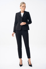 Брюки женские классические черные зауженные URS / ЮРС