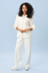 Женский костюм спорт шик URS ЮРС молочный