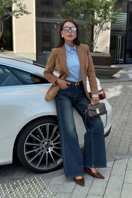 Жакет (пиджак) женский вельветовый 25-616-1