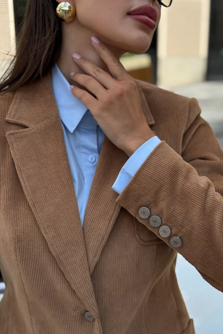 Жакет (пиджак) женский вельветовый 25-616-1