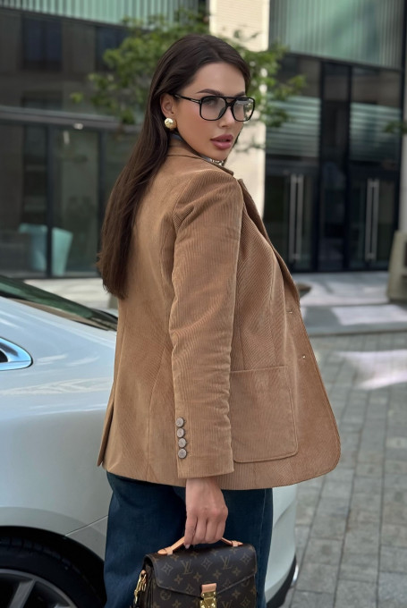 Жакет (пиджак) женский вельветовый 25-616-1