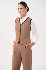 Костюм URS ЮРС женский брючный с жилетом классический