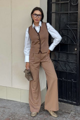 Костюм URS ЮРС женский брючный с жилетом классический