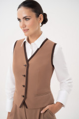 Костюм URS ЮРС женский брючный с жилетом классический