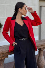 Черный кружевной топ на бретелях URS | ЮРС