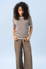 Джемпер женский летний коротким рукавом URS ЮРС