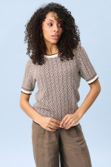 Джемпер женский летний коротким рукавом URS ЮРС