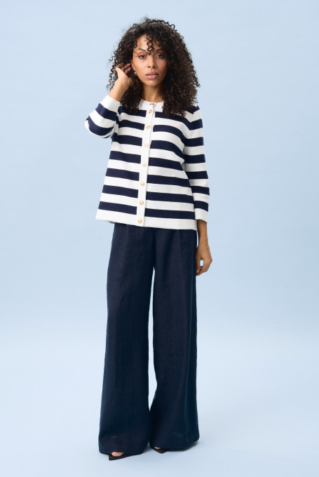 Летний жакет в морском стиле 5324