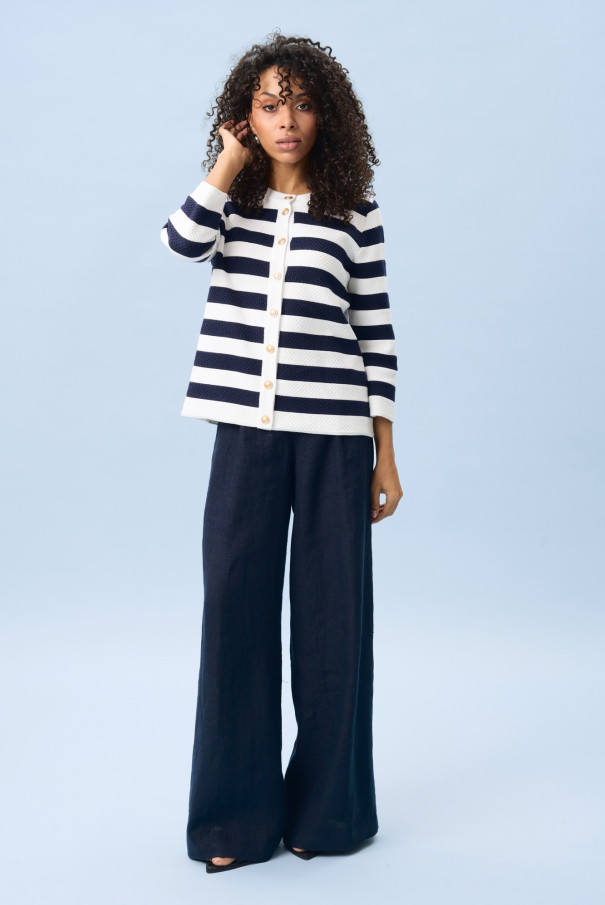 Женский жакет в морском стиле URS ЮРС