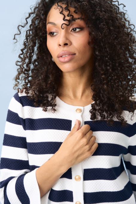 Летний жакет в морском стиле 5324