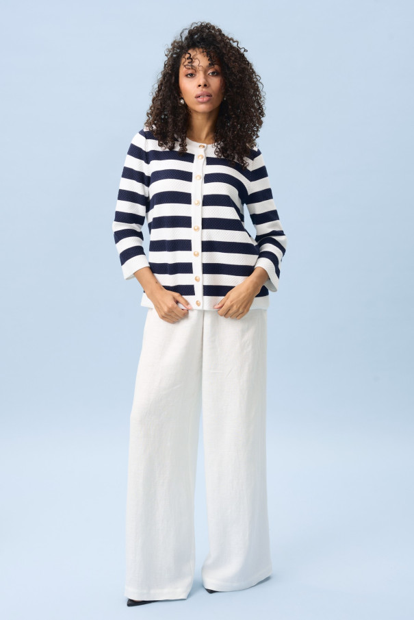 Женский жакет в морском стиле URS ЮРС