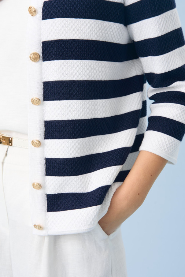 Женский жакет в морском стиле URS ЮРС